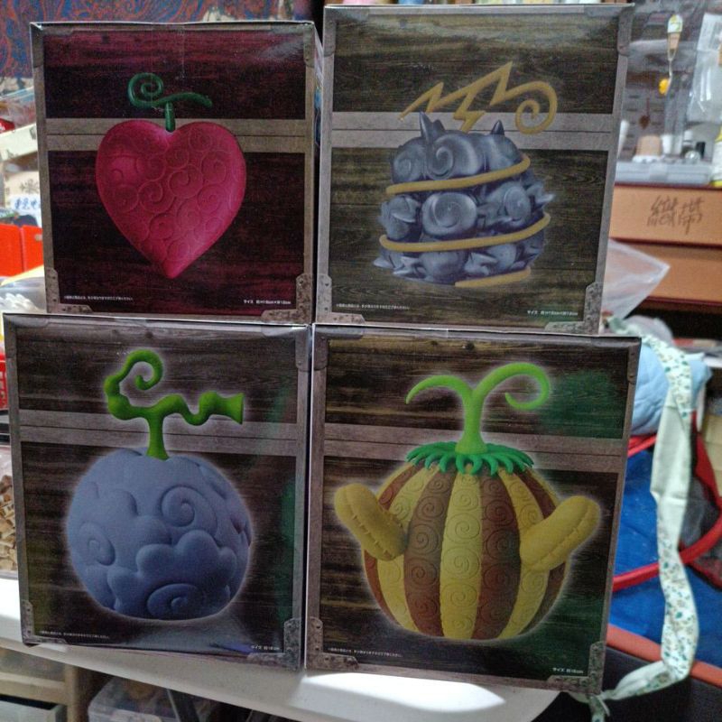 日版 金証 現貨 海賊王 羅 手術果實&磁力果實&沙礫果實&冒煙果實 惡魔果實室燈 Ver.2