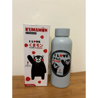 熊本熊 玻璃水瓶 300ml 隨身瓶