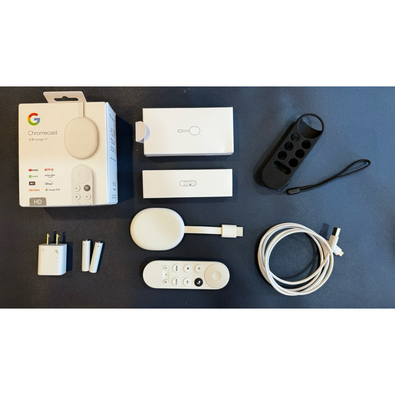 二手 Google Chromecast HD with TV 串流媒體播放器