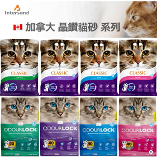 【饅頭貓寵物】🔥2包$1499免運🔥加拿大 Intersand 晶鑽凝結細砂 白晶強力凝結細砂 晶鑽貓砂 白晶貓砂
