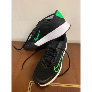 NIKE 跑鞋 m nike vapor lite 2 hc black/poison green-white