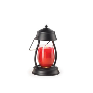 二手［Candle Warmers Etc.］香氛蠟燭燈Hurricane Lamp - Black