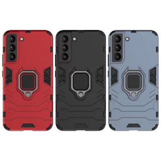 軍規防摔手機殼 三星 Galaxy S22 5G 鋼鐵指環支架手機殼 SM-G901 防摔殼 三星 S22 5G 手機殼