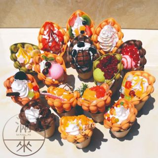 可開發票 模擬雞蛋仔模型 多種口味 樣式可選 雞蛋仔 模擬食物模型 假雞蛋糕 夜市小吃 展示食品模型BDBL客滿來