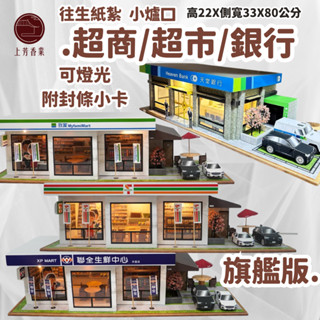 【上芳香業】小爐口 往生紙紮 紙紮銀行 紙紮ATM 封條 靈骨塔 紙紮便利商店 紙紮超市 紙紮全聯 全家 紙紮7-11