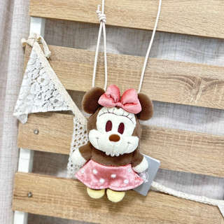 🎏現貨🎏 迪士尼 米妮 側揹包 皮繩 拉鍊包 卡片包 日本代購 disney 造型 收納 療癒 交換禮物