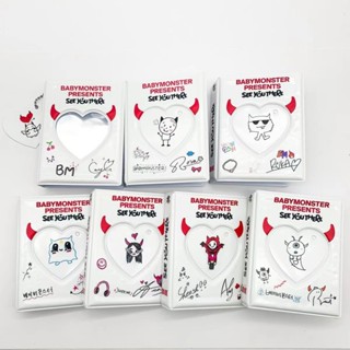 💕BABYMONSTER卡冊 寶怪 [SEE YOU THERE] 小卡收納冊 一宮格卡冊 小卡冊 迷你卡冊 單格卡冊