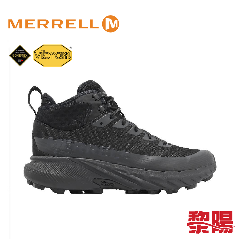 MERRELL 美國 AGILITY PEAK5 TACT MID GTX 越野跑鞋 男款 (黑) 33ML005771