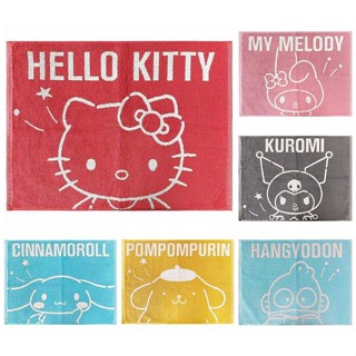 ♥小玫瑰日本精品♥ Hellokitty 美樂蒂 酷洛米 大耳狗 布丁狗 人魚漢頓 毛巾布腳踏墊 地墊 吸水地墊 ~ 3