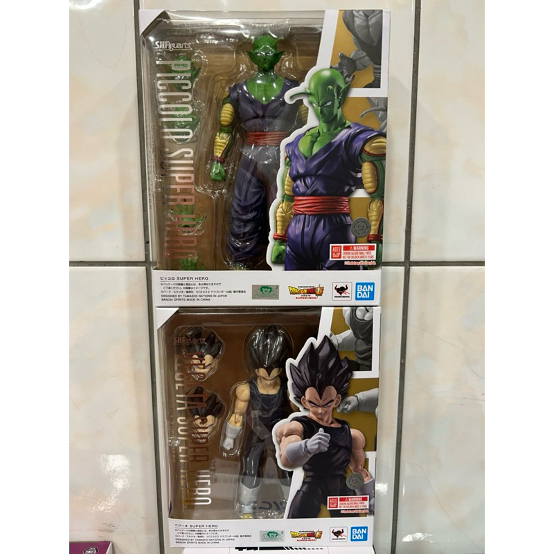 本週新品 剩1 代理版 SHF 七龍珠超 達爾  比克 貝吉塔 SUPER HERO 超級英雄