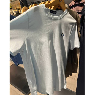 【 B.O.B 潮牌服飾代購 】新款 Fred Perry 桂冠 麥穗 刺繡經典Logo素面短袖 (現貨馬上出)
