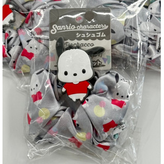 【現貨-日本Sanrio】日本限定 帕恰狗 緞面大腸圈 髮圈 三麗鷗髮飾 日本正版 造型髮圈