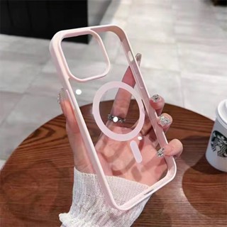 Magsafe磁吸 膚感邊框 防摔 手機殼 蘋果 iPhone 16 15 14 13 12 11Pro Max 保護殼