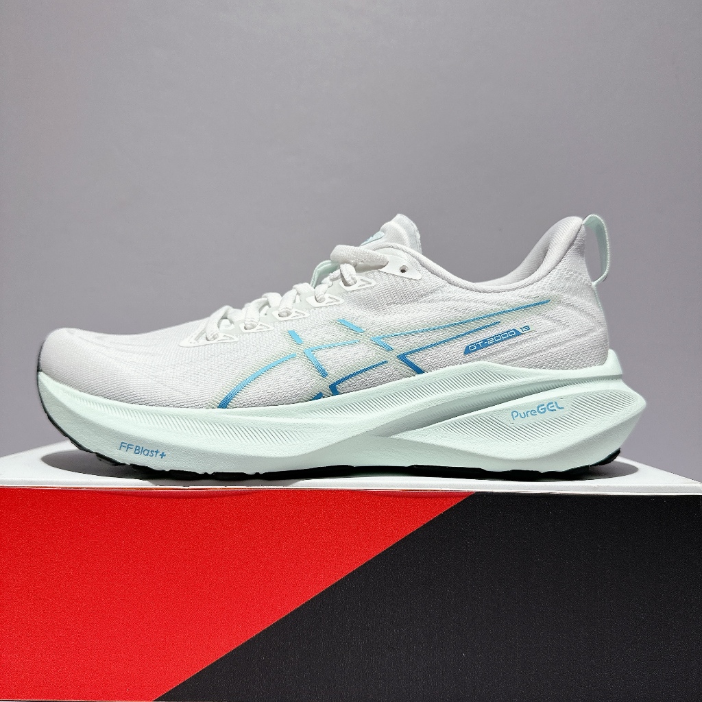 ASICS GT-2000 13 女生 白水藍 穩定 緩震 支撐 回彈 運動 慢跑鞋 1012B666-101