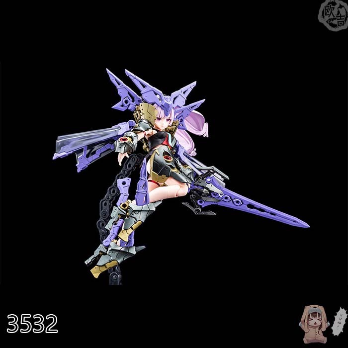 25年02月 日版 壽屋 女神裝置 BUSTER DOLL 聖騎士 黑暗之爪 可動