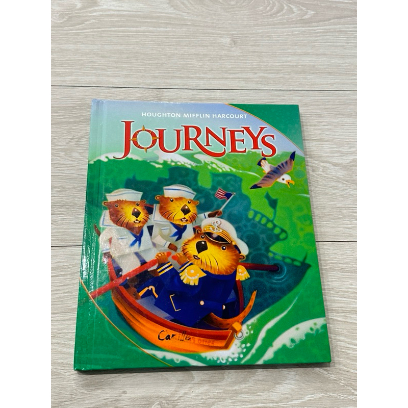 九成新 美國德州小學語文Journeys教材 1.6