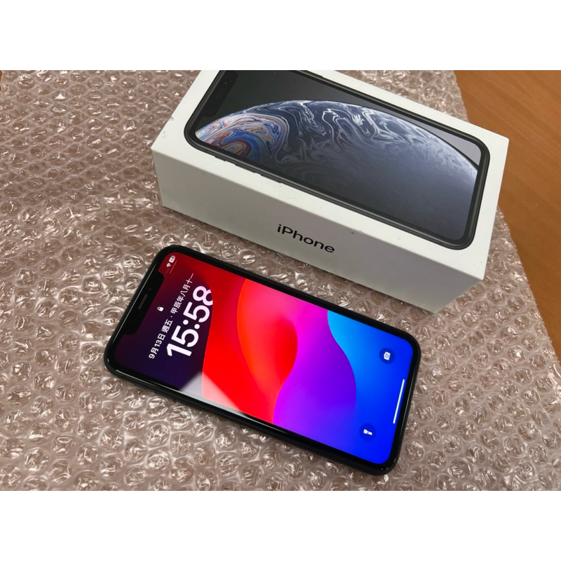 二手過保固iPhone XR 64G黑色版