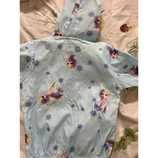 ❄️全新-中小童 女童 艾莎公主 Elsa 冰雪奇緣 雪寶 薄外套 防風 連帽🧥