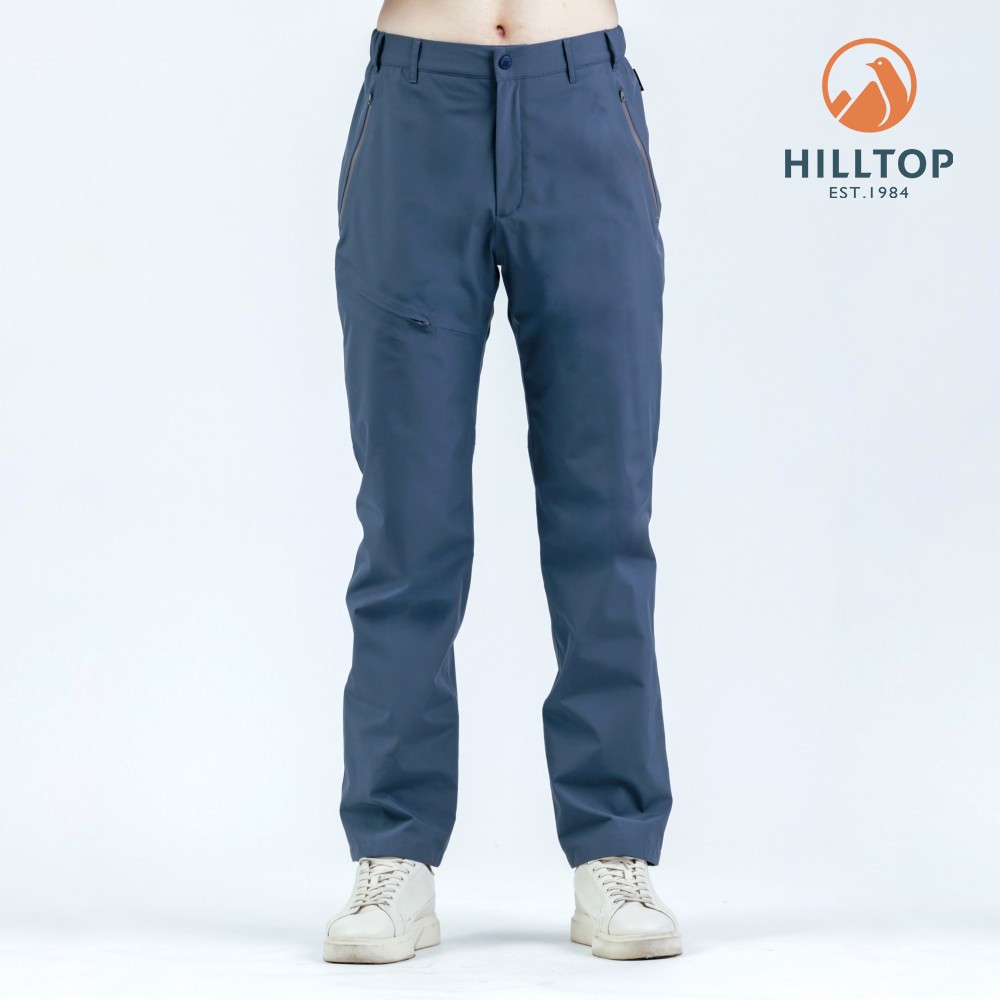 【Hilltop山頂鳥】GORE-TEX 防水透氣保暖長褲 男款  深灰藍｜PH31XMO2ECK0
