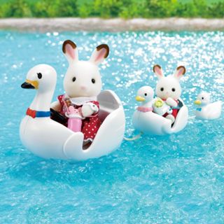 全新 日版現貨 Sylvanian Family 森林家族 天鵝船(日本限定商品) 鴨鴨 玩具 聖誕節 禮物