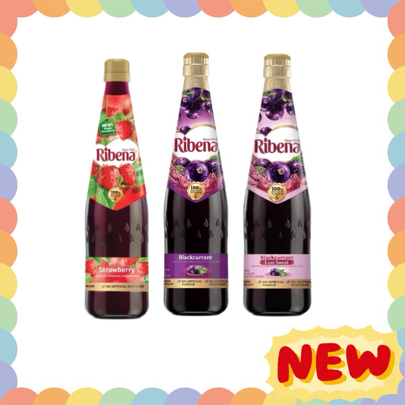 【利賓納 Ribena】馬來西亞進口 利賓納 黑醋栗 濃縮瓶 Ribena 黑加侖子