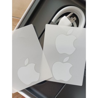 MacBook Logo 貼紙 Apple 盒中貼紙 白 半透明 蘋果 收藏