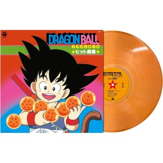 Dragon Ball七龍珠 電視漫畫熱門歌曲集 LP橘色彩膠唱片