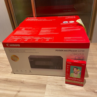 canon 佳能 織巧填充溫水式無緣多功能 印表機 無線連線 列印 影印 掃描 G3730