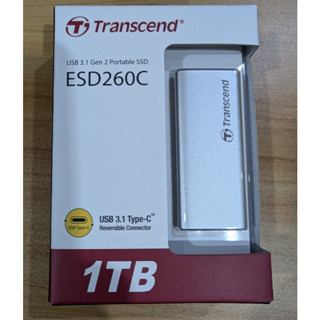 [全新未拆封]創見 Transcend ESD260C 1TB 外接式SSD固態硬碟 行動硬碟