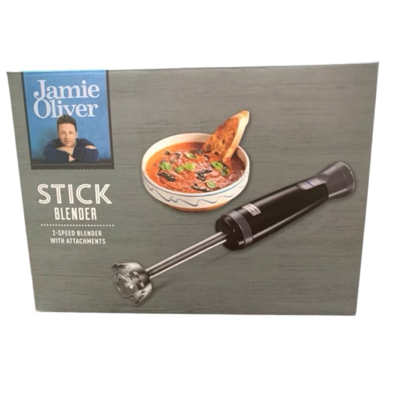 全新 出清 [全聯］Jamie Oliver 電動調理攪拌棒三件組/副食品攪拌棒/副食品調理機