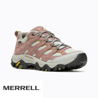 Merrell|美國|Moab 3 健行登山鞋/黃金大底/Gore-tex/玫瑰粉 ML037500