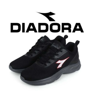 DIADORA 男鞋<A59-1> 輕量透氣 回彈減壓 耐磨防滑慢跑鞋運動鞋-慢跑 反光 DA73221 黑銀紅