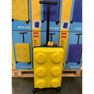 現貨·LEGO 樂高積木款 20吋 拉桿箱創意個性 行李箱 TSA密碼 登機箱 LEGO 20IN 樂高行李箱 好市多