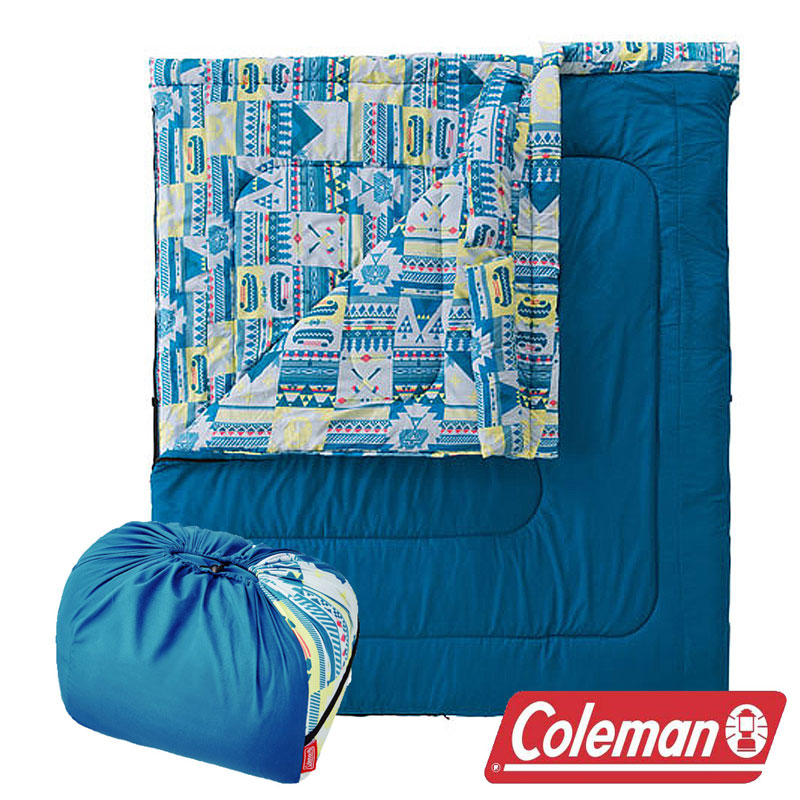 Coleman 2 IN 1家庭睡袋 C5 (舒適溫度：5℃) CM-27257M 信封型睡袋｜化纖睡袋