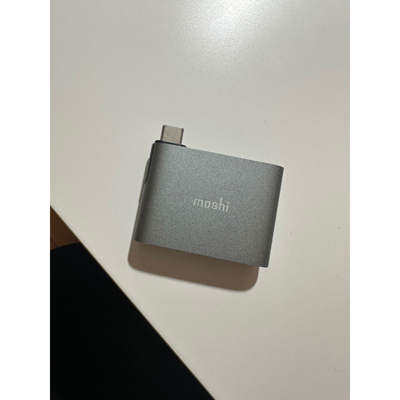 moshi USB-C to HDMI雙端口轉接器（支援4K HDR/PD 60W)/二手/平板、筆電轉接頭/23g