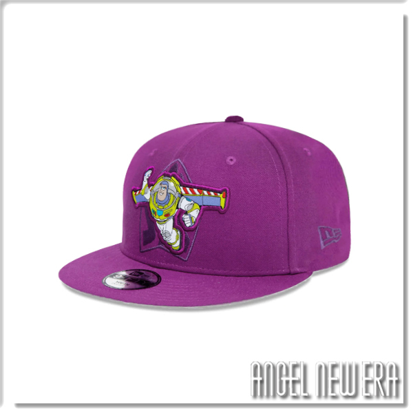 【ANGEL NEW ERA】NEW ERA 聯名款 童帽 大童帽 迪士尼 玩具總動員 巴斯光年 紫色 9FIFTY