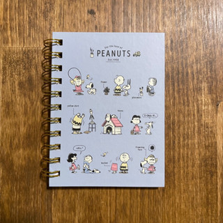 現貨全新正版！A6線圈筆記本-史努比snoopy/好友日常