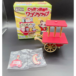 Megahouse 熊貓 糖果屋 推車 糖果車 絕版 mega house 熊貓店長 餅乾