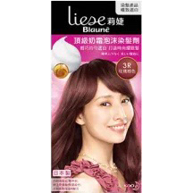 Liese 莉婕頂級奶霜泡沫染髮劑-玫瑰棕色