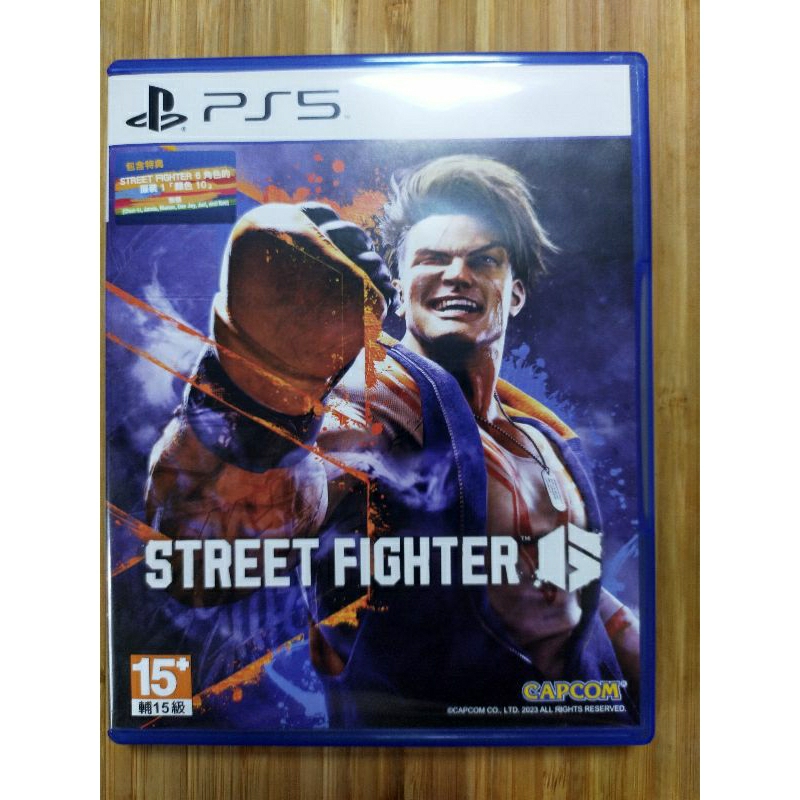 PS5 快打旋風 6 二手 無特典 Street Fighter 6