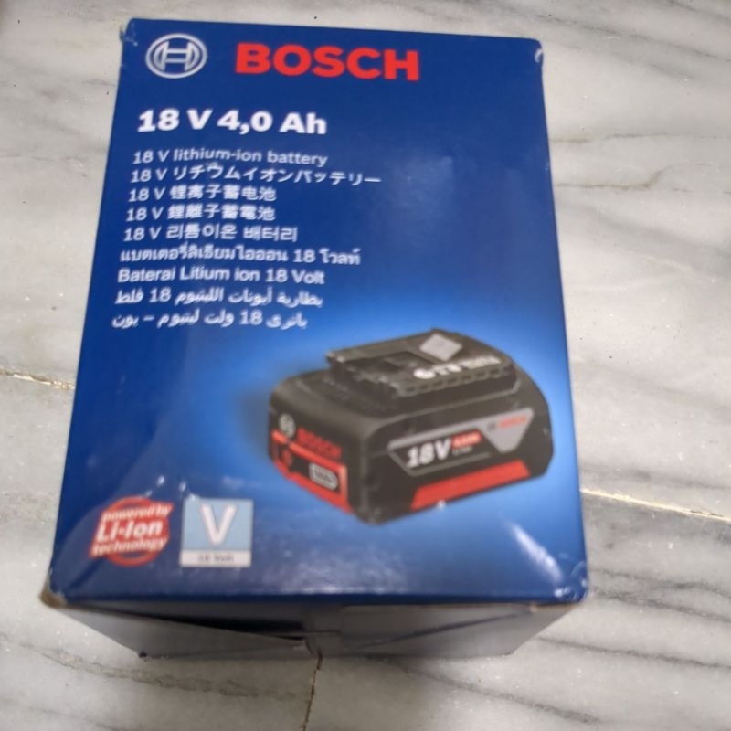 二手工具 Bosch 18v 4.0 Ah 鋰電池