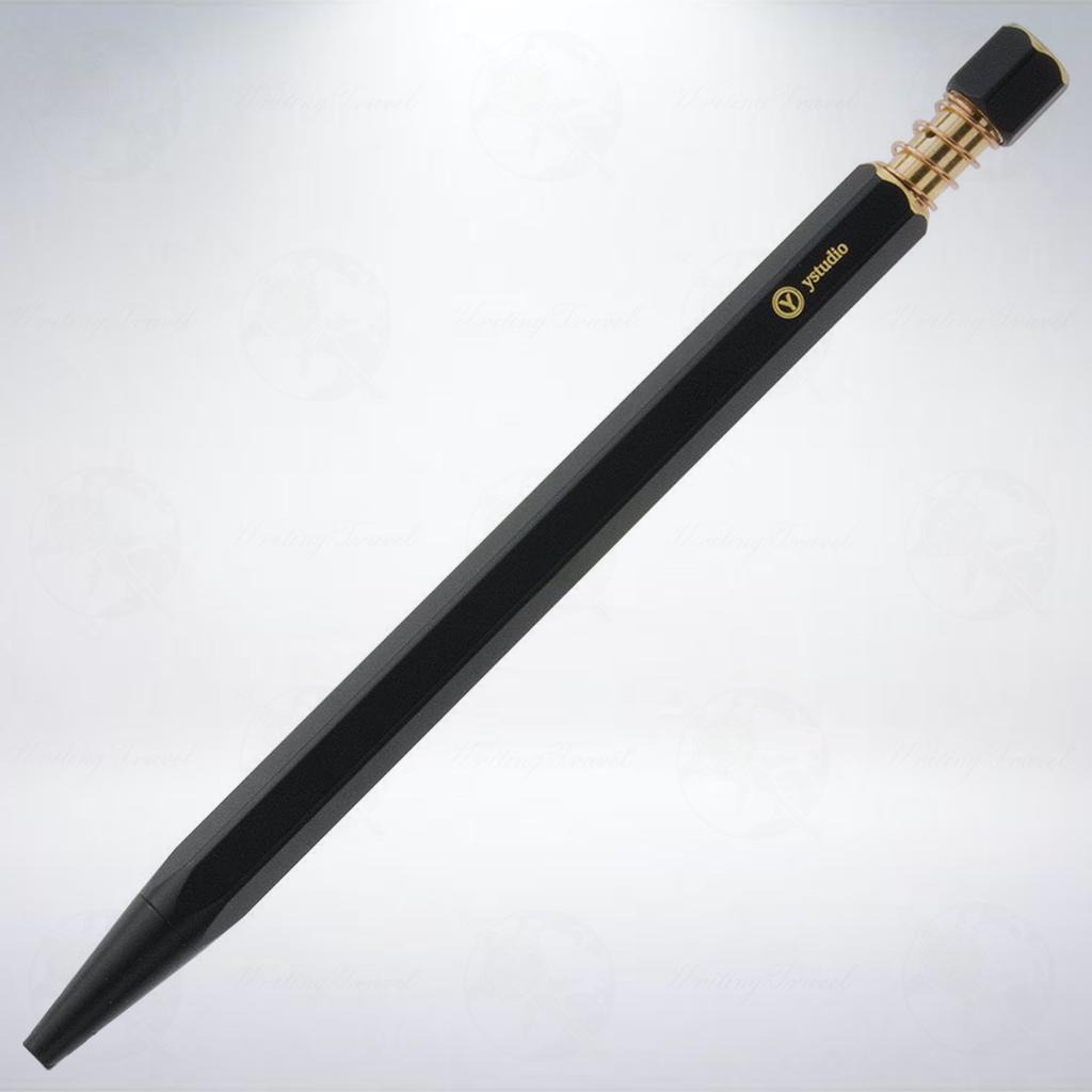 台灣 物外設計 露銅系列 彈簧原子筆: 黑色