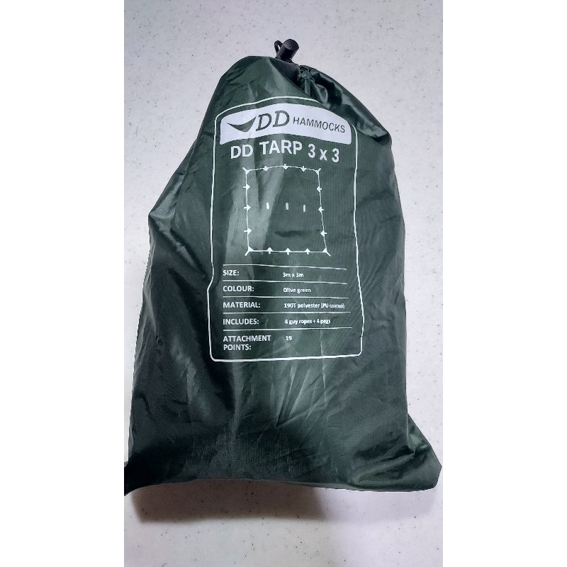 DD Hammocks DD Tarp 3×3 天幕