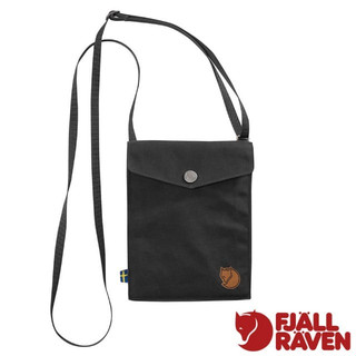 【瑞典 Fjallraven】小狐狸 防潑水耐磨旅行隨身袋 Pocket 手機證件袋 護照包 零錢包 深灰 24221