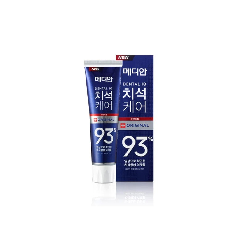 ㊣100%保證㊣韓國MEDIAN麥迪安93%去牙漬防牙石牙膏清甜薄荷味藍色90g
