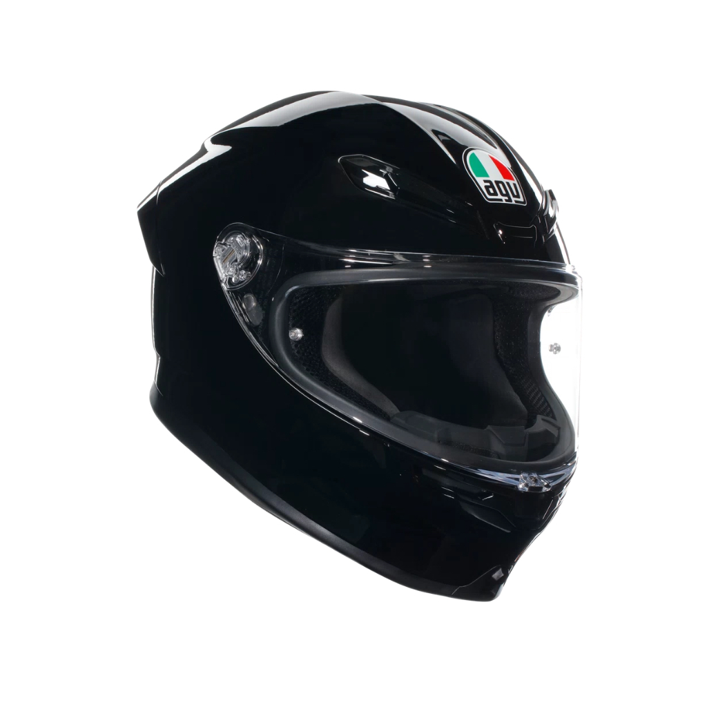 任我行騎士部品 AGV K6S 素色 亮黑 全罩 全罩安全帽 極輕量化 通風 舒適 全新設計 K6 S