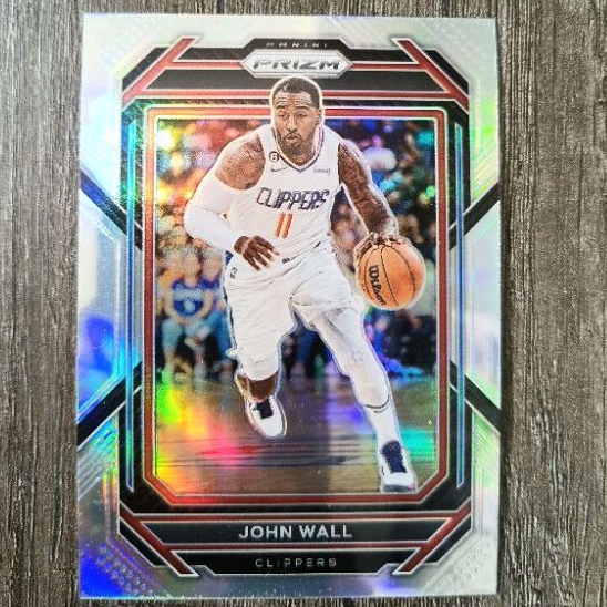 2022-23 Prizm Prizms Silver 洛杉磯快艇隊 John Wall 閃亮平行卡