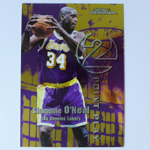 ~Shaquille O'Neal/俠客.歐尼爾~名人堂/大白鯊/超人 1999年SkyBox金屬設計.NBA特殊卡