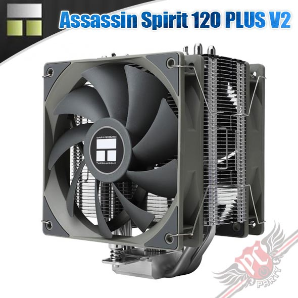 利民 Thermalright Assassin Spirit 120 PLUS V2 單塔 散熱器 PCPARTY