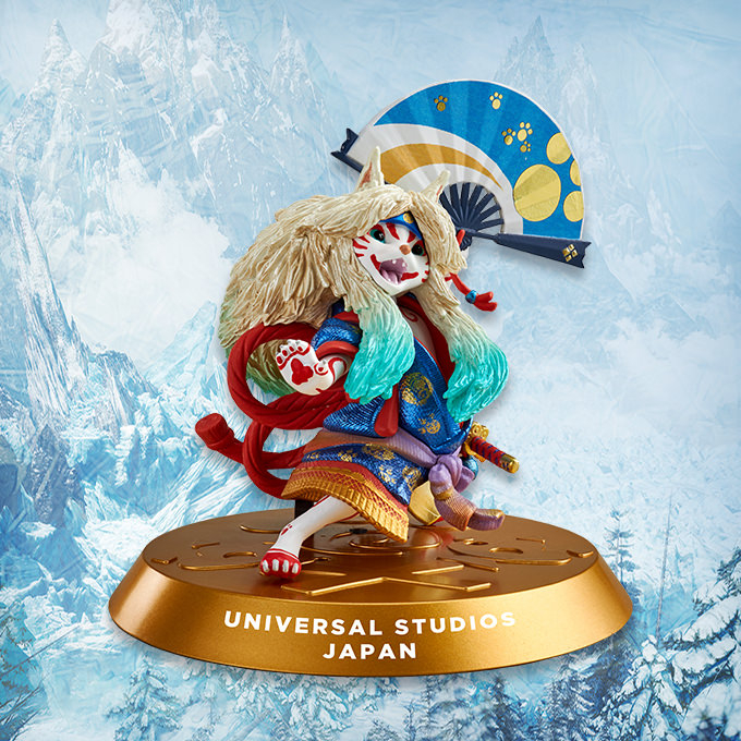 【現貨】日版 大阪 環球影城 USJ 限定 魔物獵人 世界 冰原 艾路貓 蒼世貓裝備